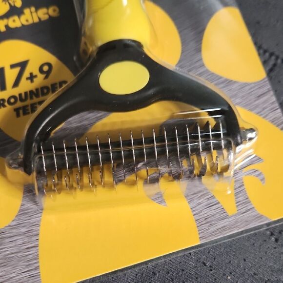 Pawradise Pet Grooming Tool – Dual Head Dematting Comb - Picture 4 of 5